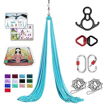 エアリアルシルク　布12m★空中ヨガエアリアルティシューハンモックヨガ Amazon | ZYOsJK エアリアルシルク 11ヤード エアリアルシルク